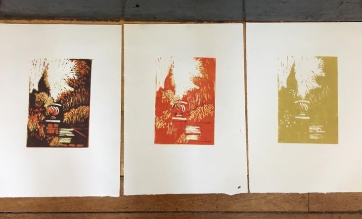 How to do Reduction Printmaking? - Complete Process.
